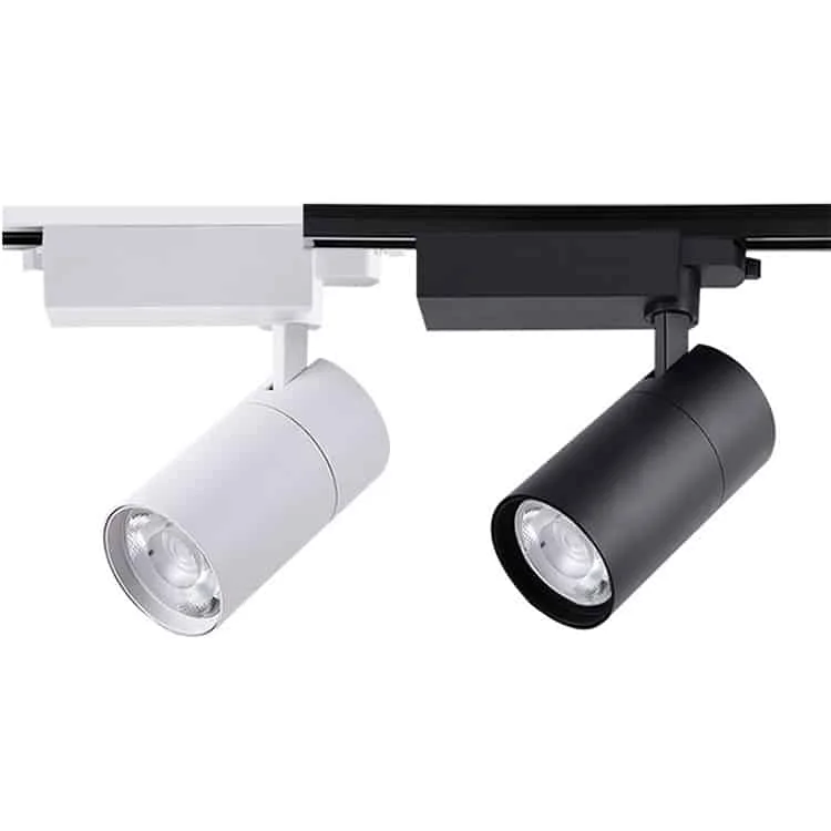 Lampu sorot satu litar dengan pilihan jeriji, lengan bersendi atau kepak