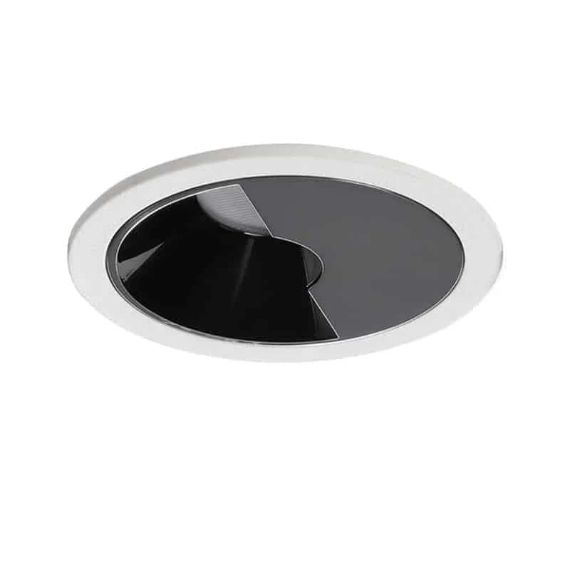 Downlight taburan asimetri untuk dinding