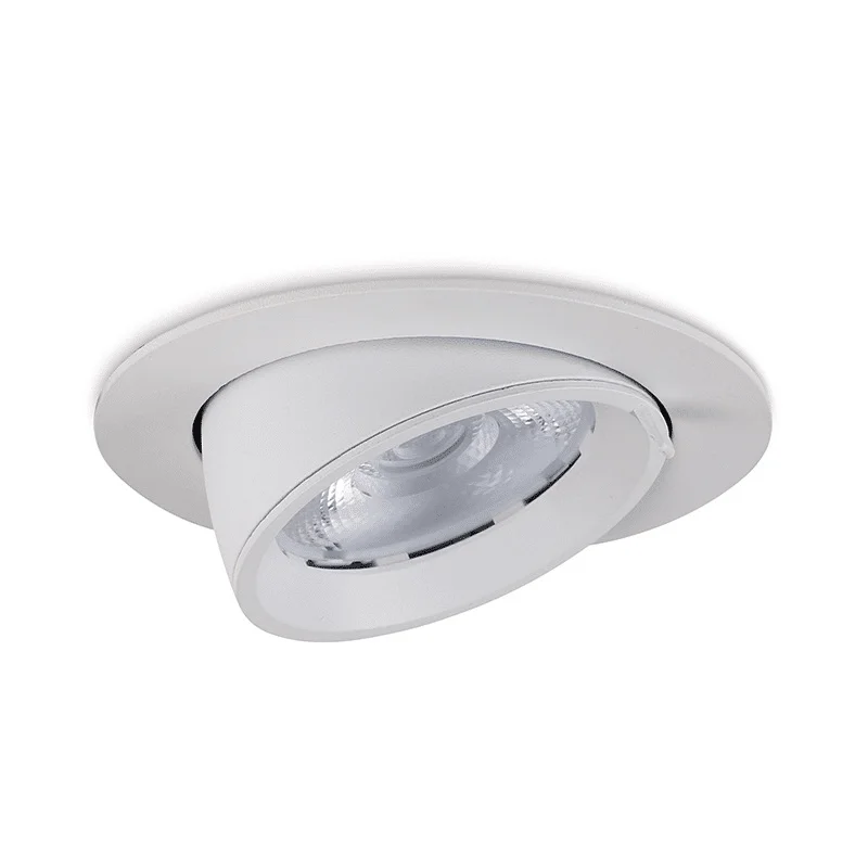 Downlight boleh ditarik keluar dan dicondongkan sehingga 70°
