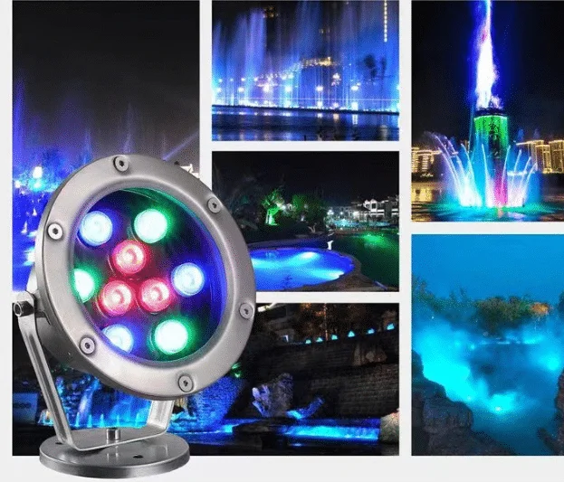 Lampu LED air pancut