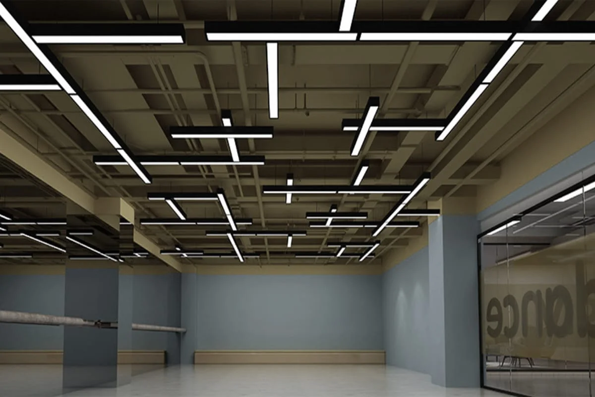 Lampu LED linear — contoh 1