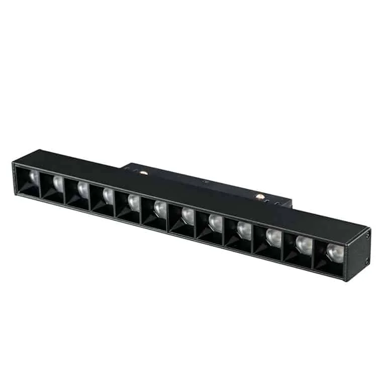 lampu sorot magnet hitam