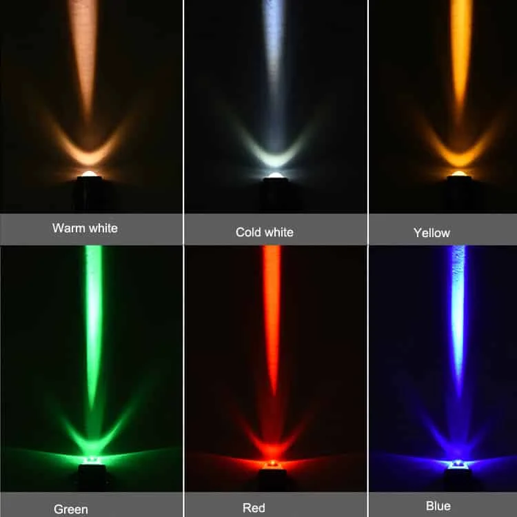 Lampu sorot bersudut sempit boleh tukar warna