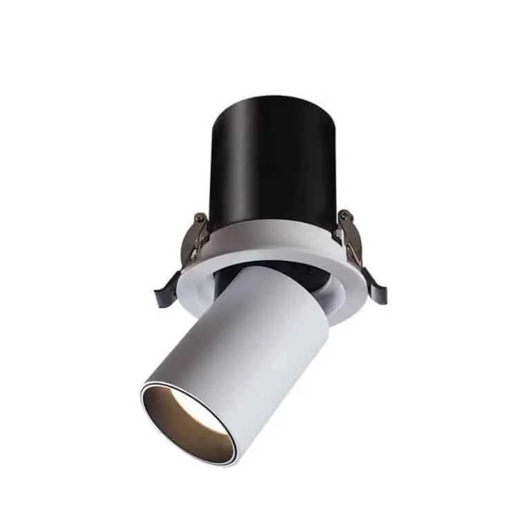 Downlight LED dengan kecondongan boleh laras