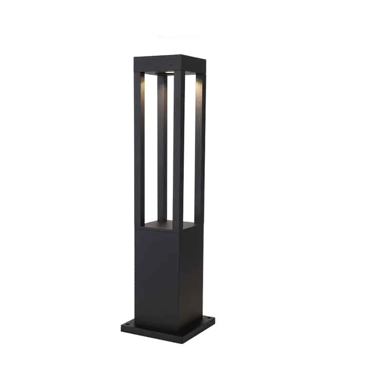 Lampu bollard segi empat
