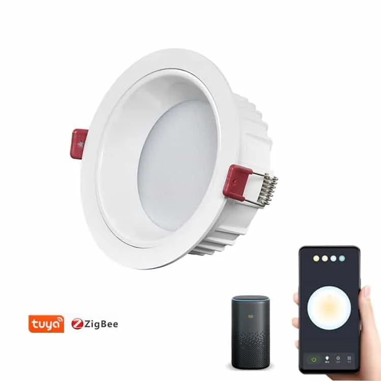 Lampu downlight pintar Tuya