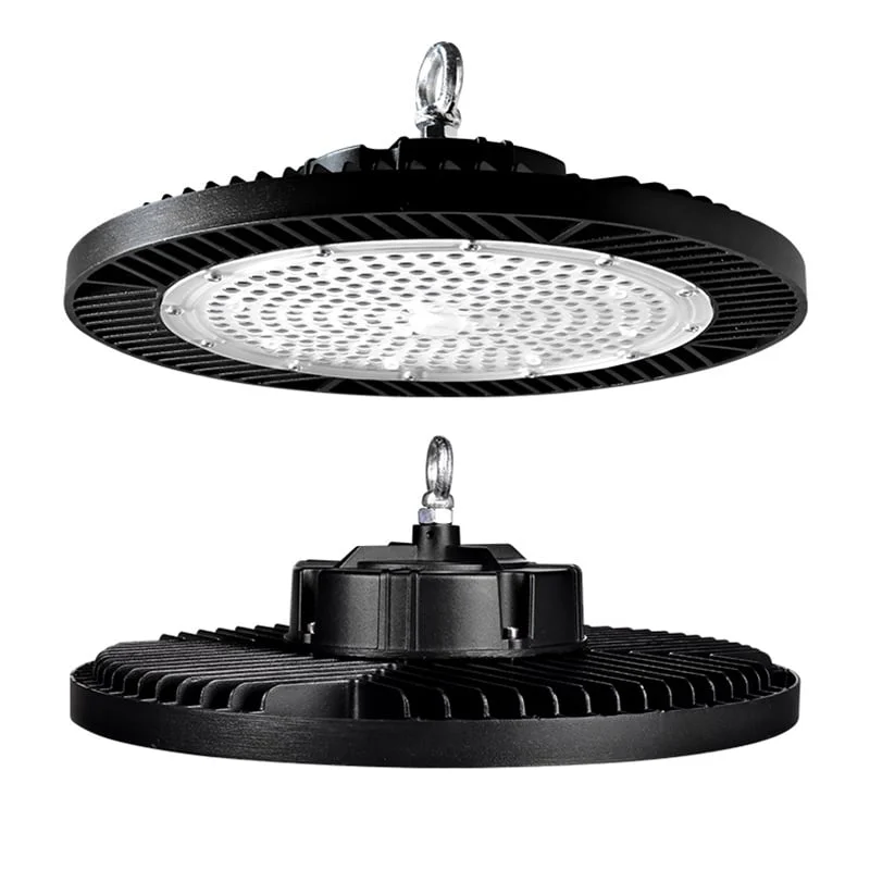 Lampu LED industri UFO 150 W dengan sudut pancaran 90°