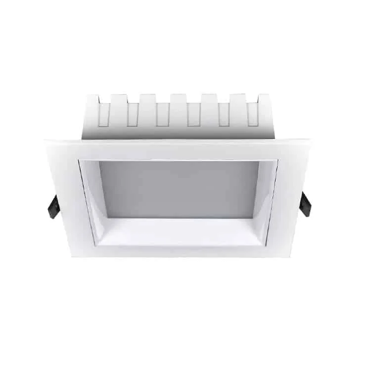 Downlight terbenam segi empat putih
