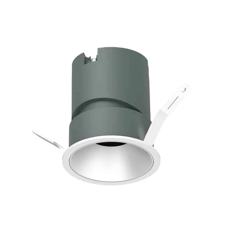 Downlight boleh dihalakan dalam dua saiz badan