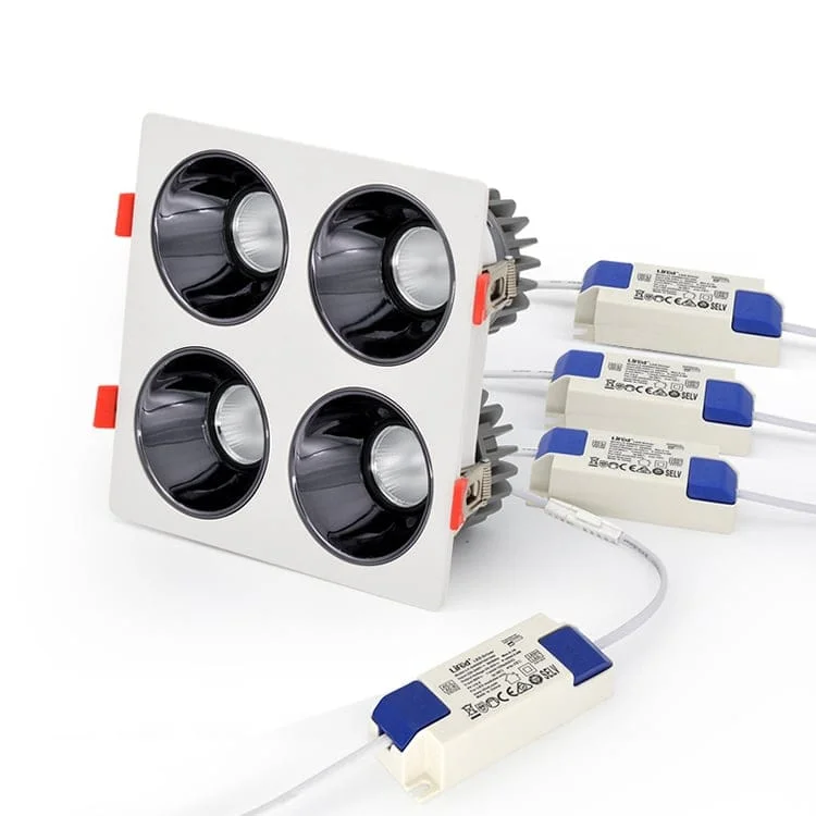 Downlight LED terbenam berbilang modul