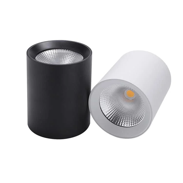 Lampu sorot silinder dengan pemasangan siling, dinding atau gantung
