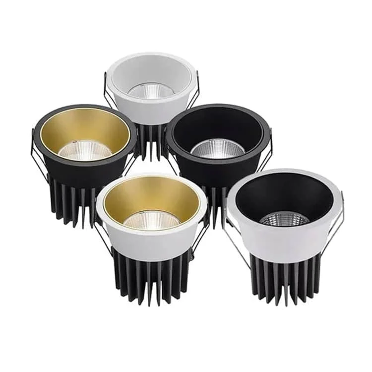 Downlight dalam bersilau rendah | Bukaan 55 / 75 / 90 / 110 mm