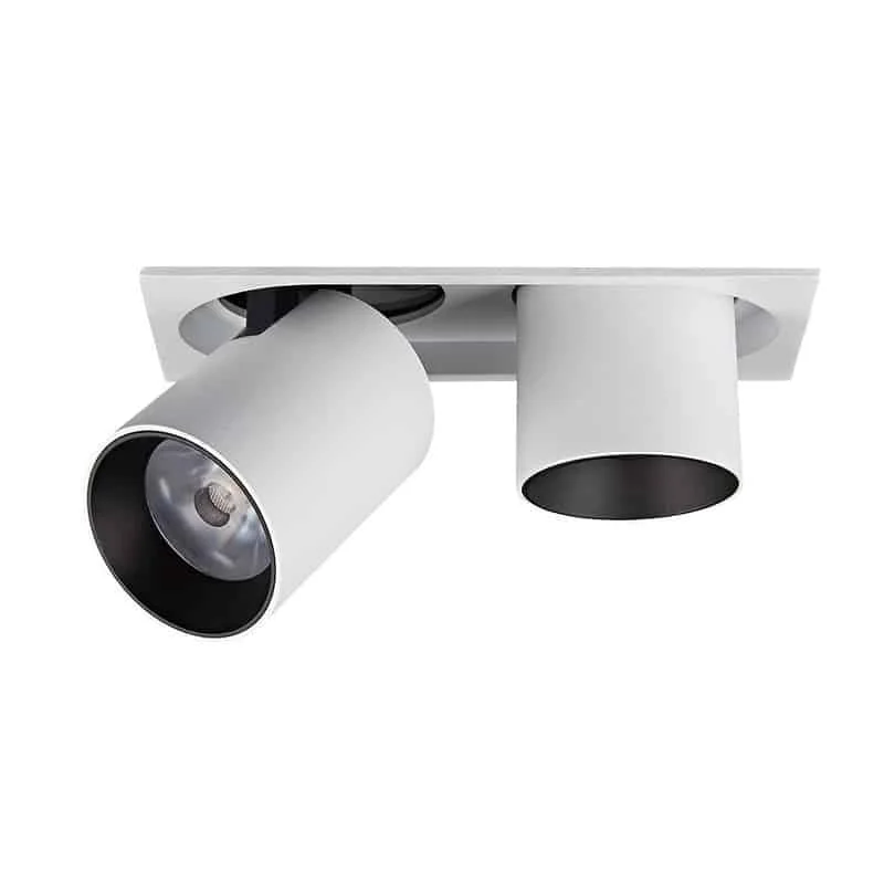 Downlight boleh ditarik keluar dengan putaran 360° dan pelarasan 90°