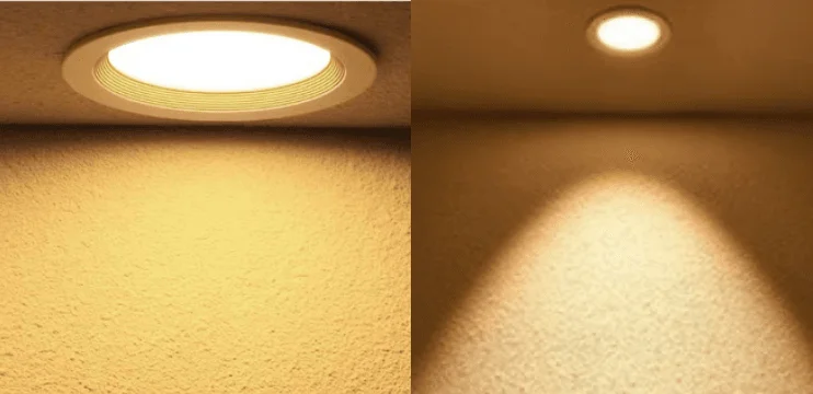 Perbandingan downlight dan lampu sorot