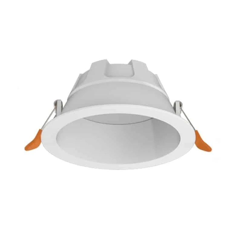 Downlight tetap putih dengan optik dalam