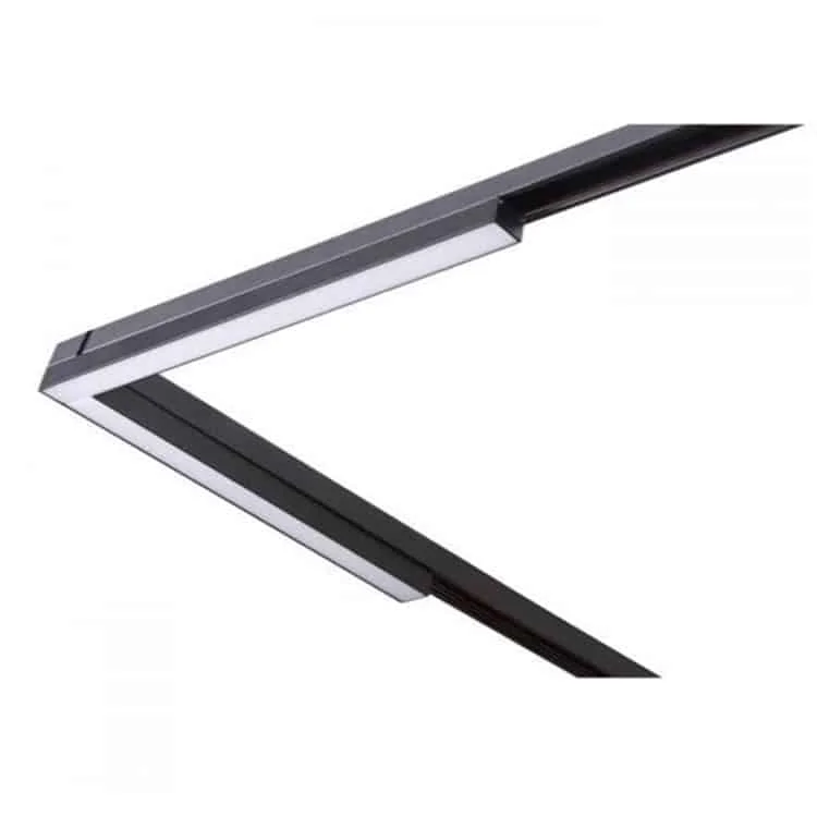 Lampu magnet berbentuk L.
