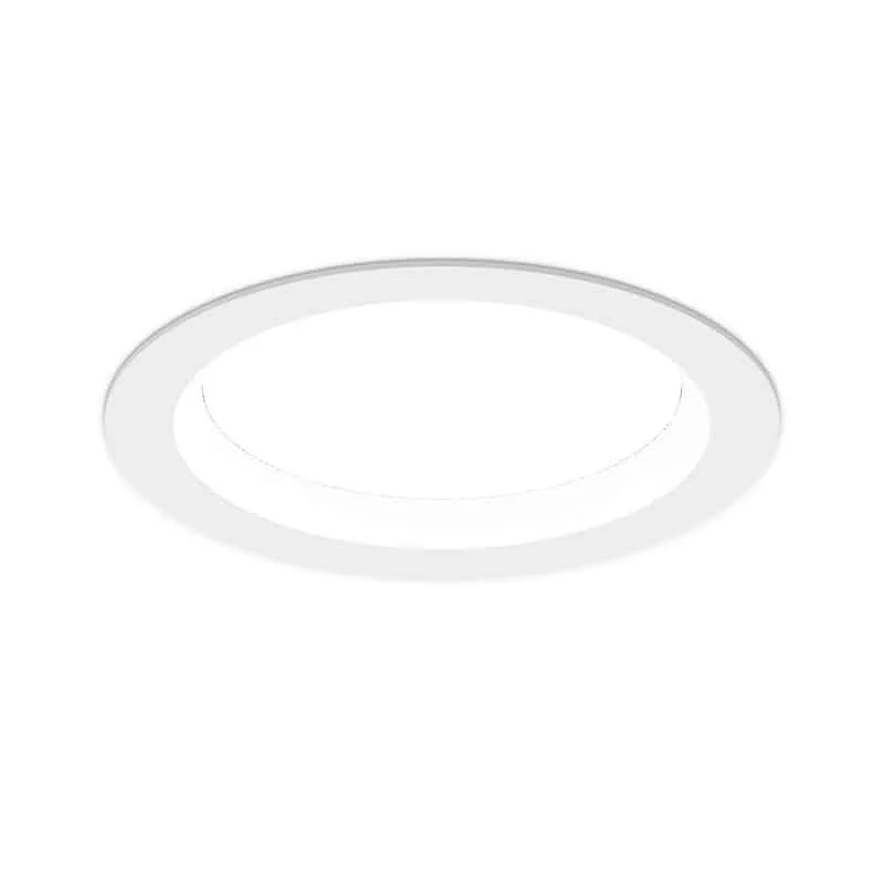 Downlight komersial putih dan hitam 3–8 inci