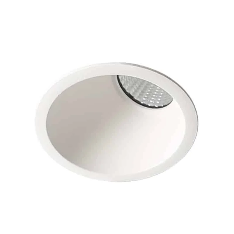 Downlight tetap bergelang condong untuk pencahayaan dinding