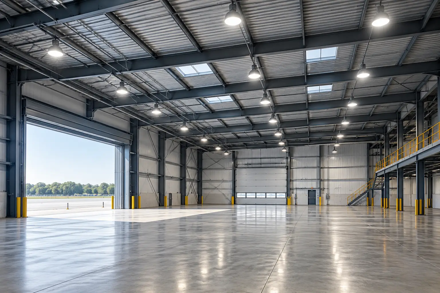 generic industrial hangar led high bay lighting