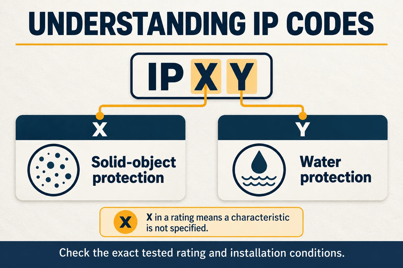 ingress protection code two digit explanation