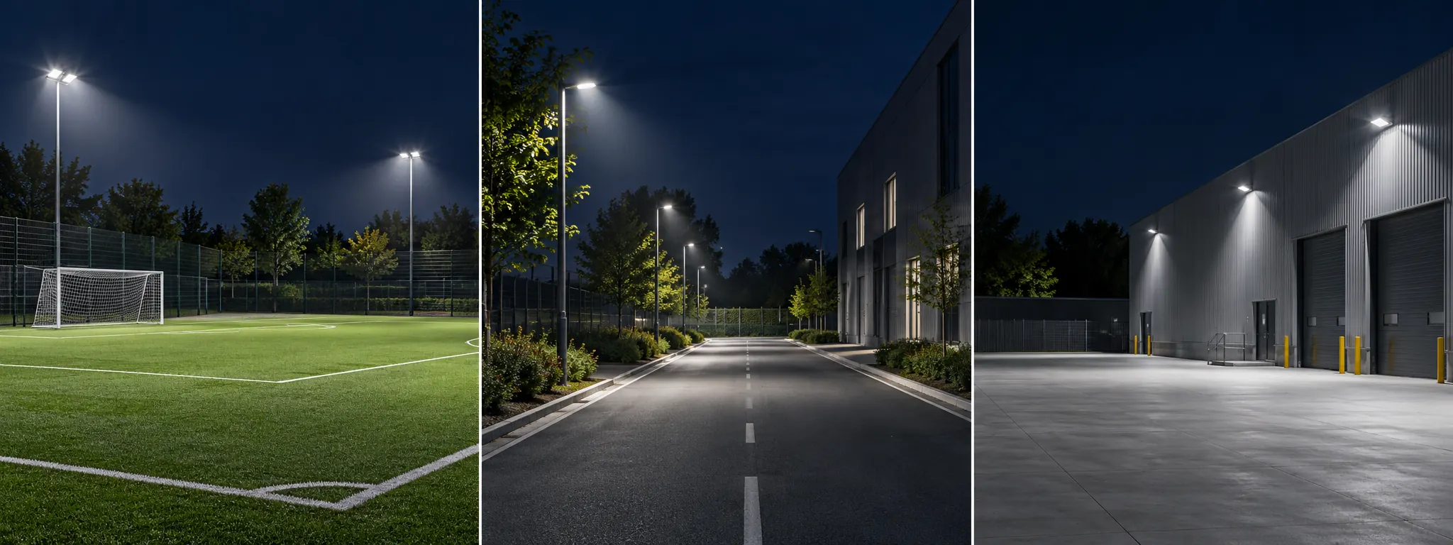 outdoor sports and roadway led floodlight applications
