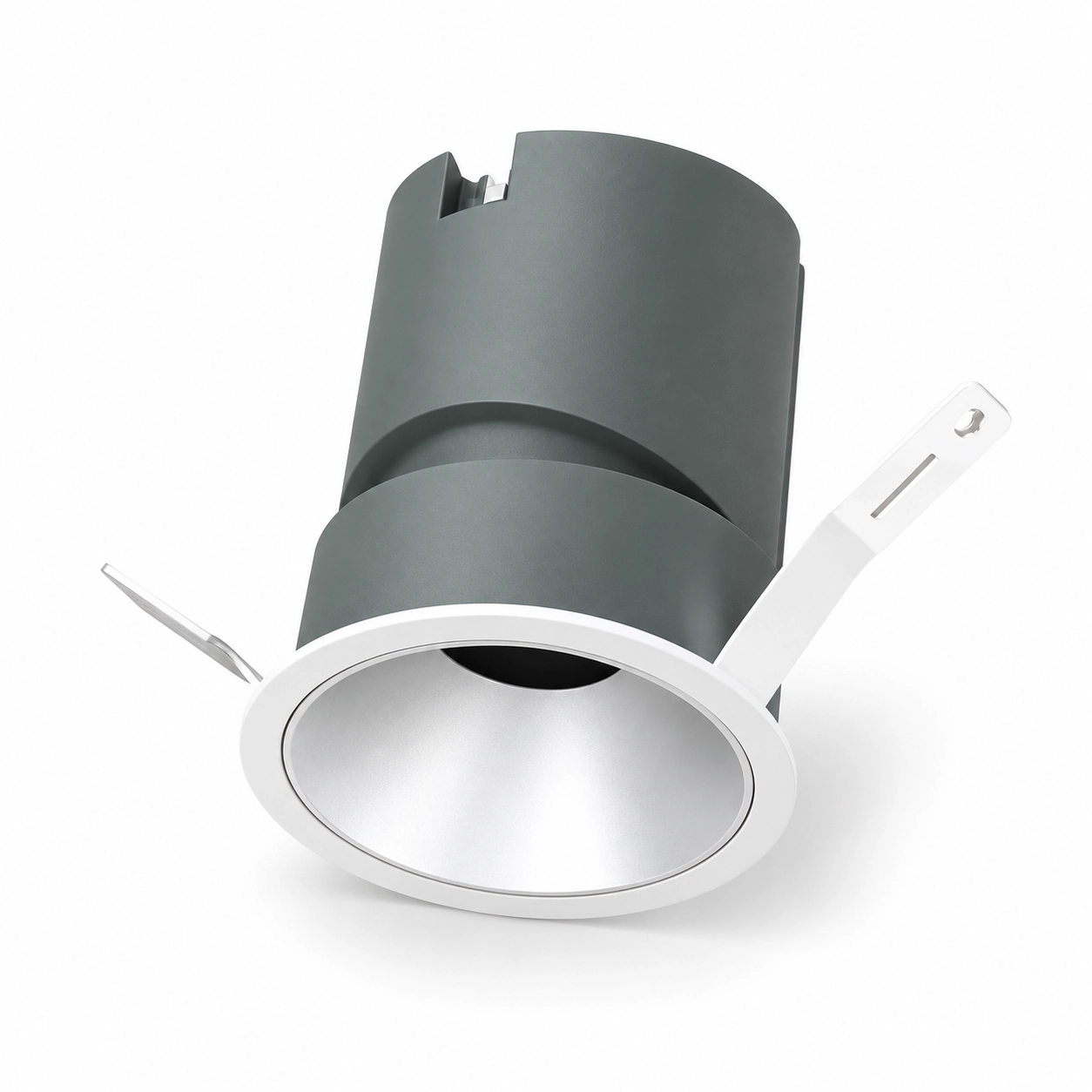 Downlight boleh dihalakan dalam dua saiz badan